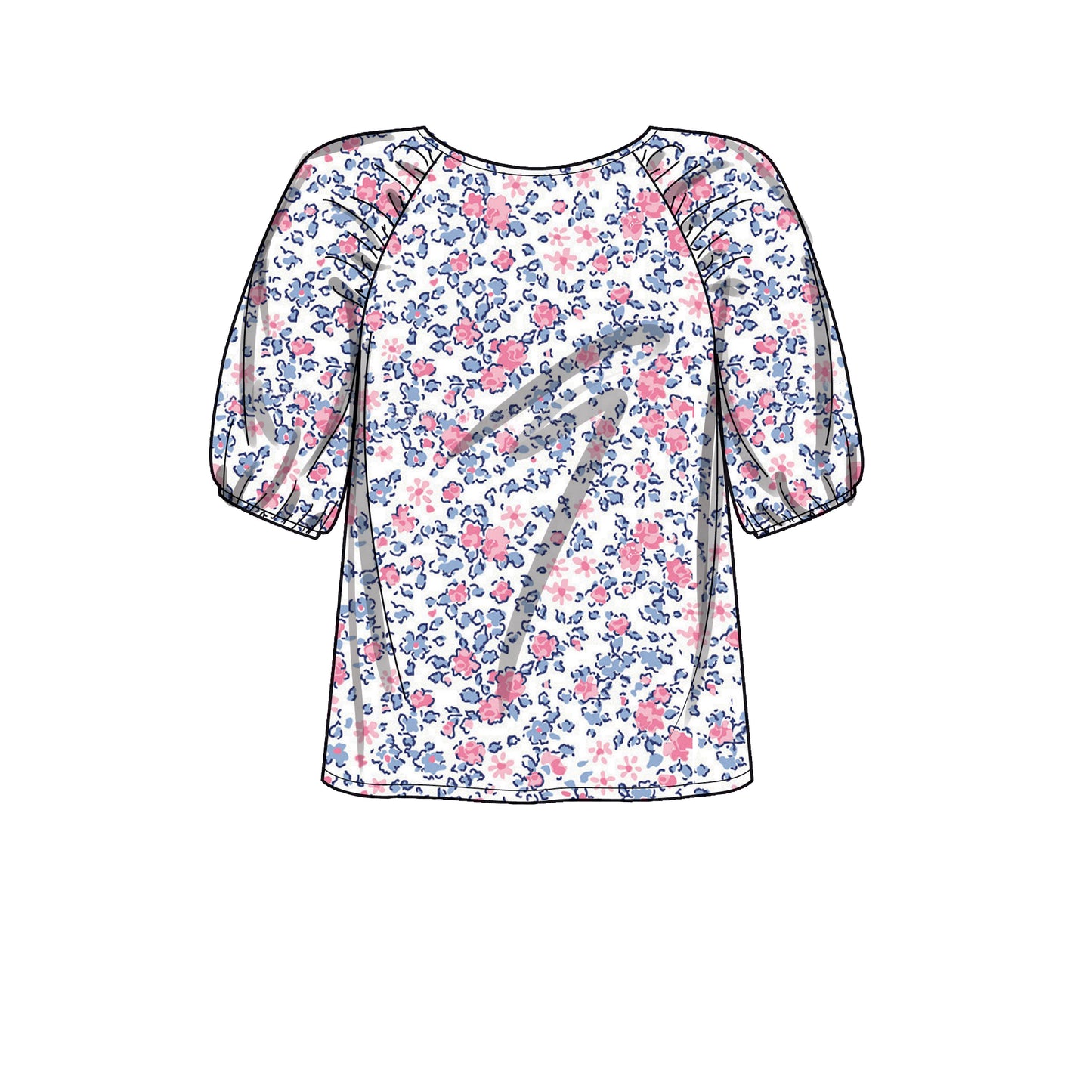 Newlook Pattern N6708 Misses' Tops