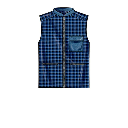 Newlook Pattern N6713 Unisex Jacket And Vest