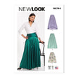 Newlook Pattern Un6744 Misses' Skirt