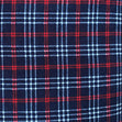 Printed Flannelette Fabric, Navy Check-108cm Width