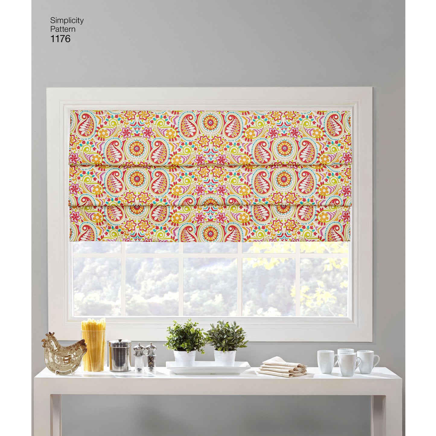 Simplicity Pattern 1176 OS Window Treatments