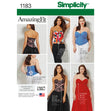 Simplicity Pattern 1183 Women's and Plus Size Corsets - Patterns and Plains