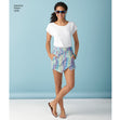 Simplicity Pattern 1370  Women's Shorts, Skort and Skirt