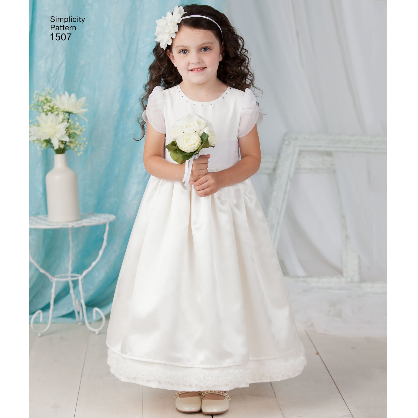 Simplicity Pattern 1507 Toddlers' and Child's Special Occasion Dress