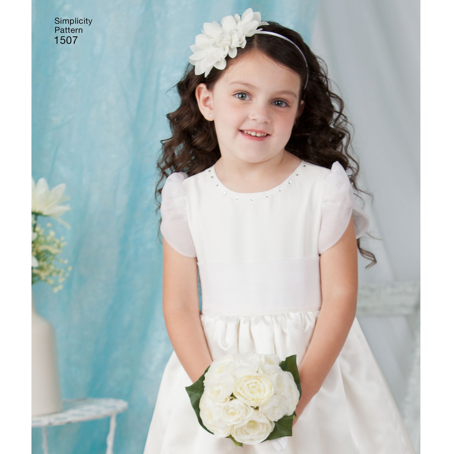 Simplicity Pattern 1507 Toddlers' and Child's Special Occasion Dress