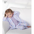 Simplicity Pattern 1573 Toddlers' and Child's Loungewear