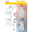 Simplicity Pattern 2457 Babies' Special Occasion