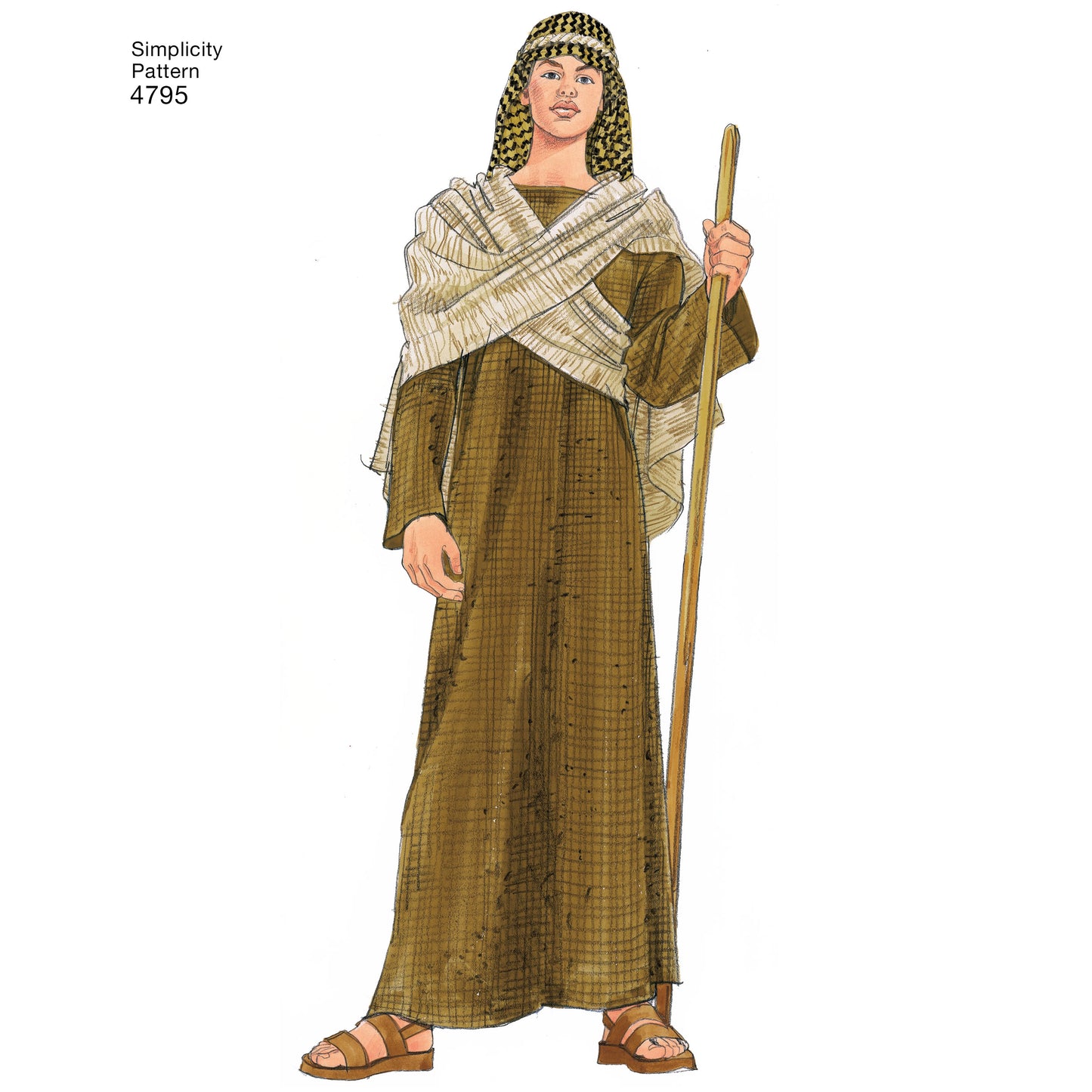 Simplicity Pattern 4795 Women's, Men & Teen Costumes