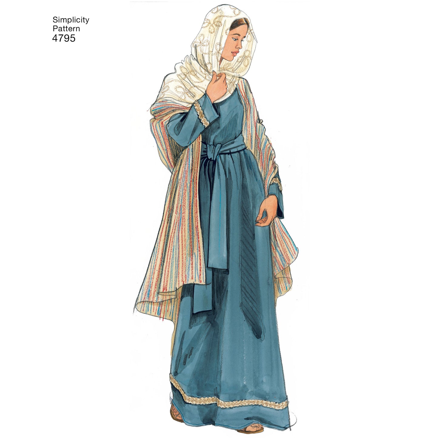 Simplicity Pattern 4795 Women's, Men & Teen Costumes