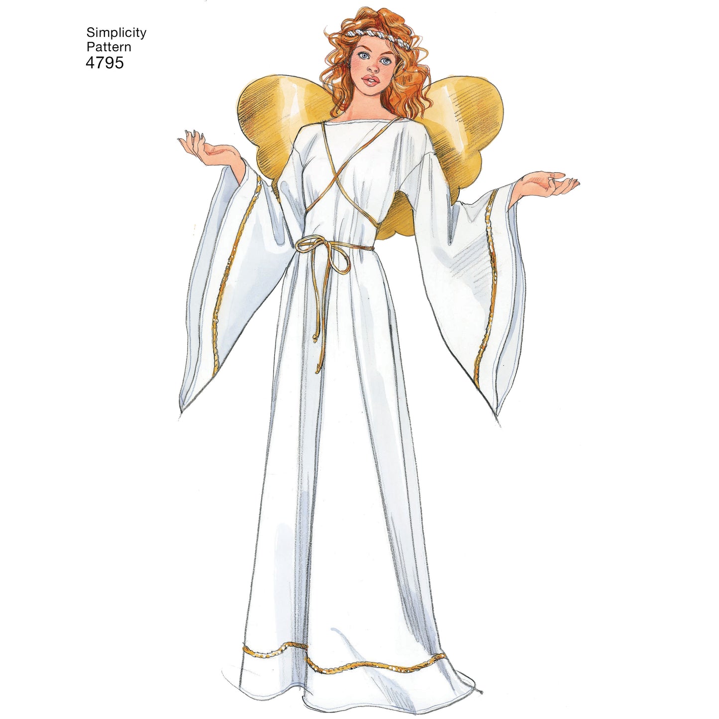 Simplicity Pattern 4795 Women's, Men & Teen Costumes