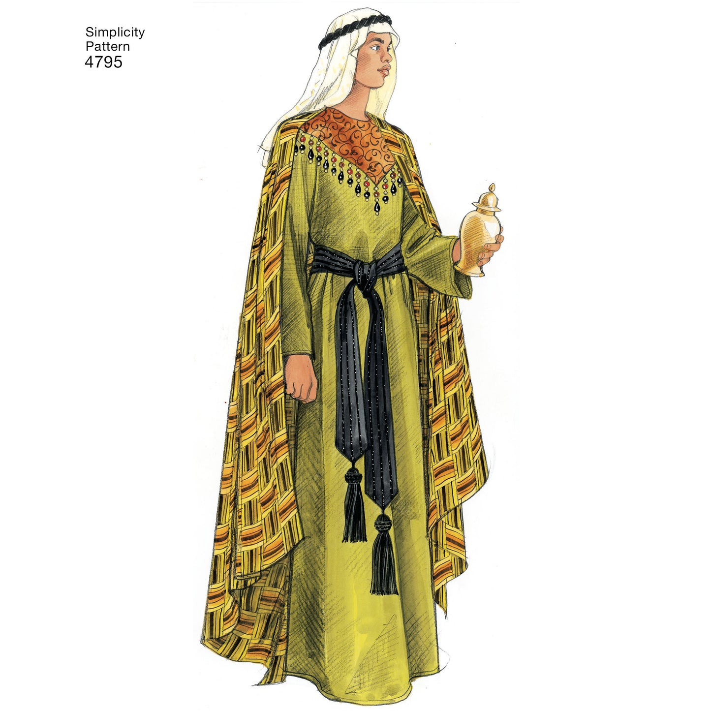 Simplicity Pattern 4795 Women's, Men & Teen Costumes