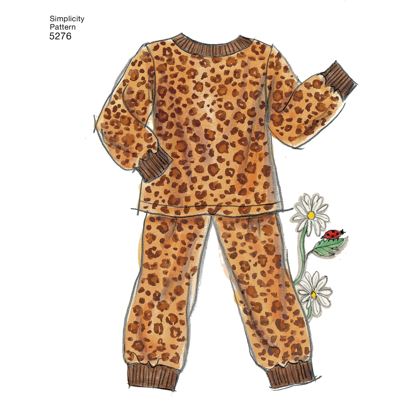 Simplicity Pattern 5276 OS Doll Clothes