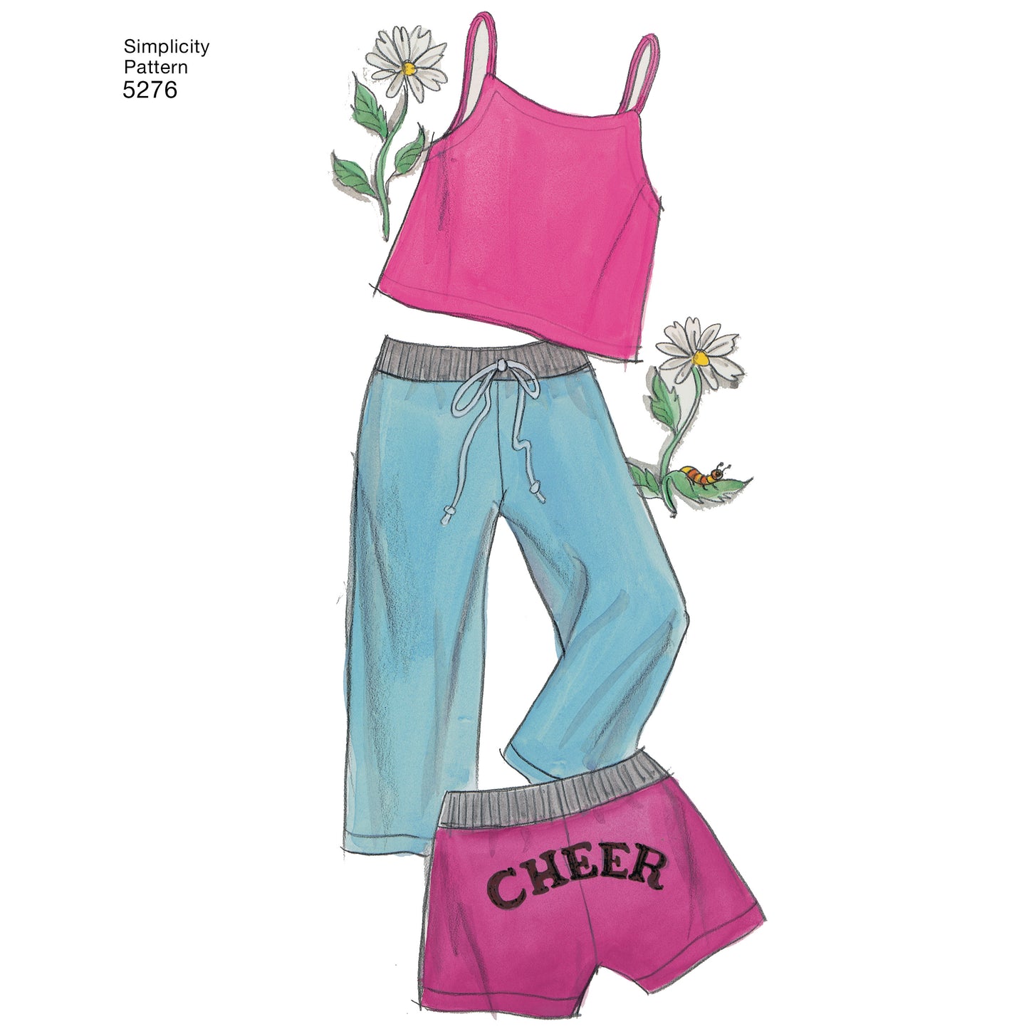 Simplicity Pattern 5276 OS Doll Clothes