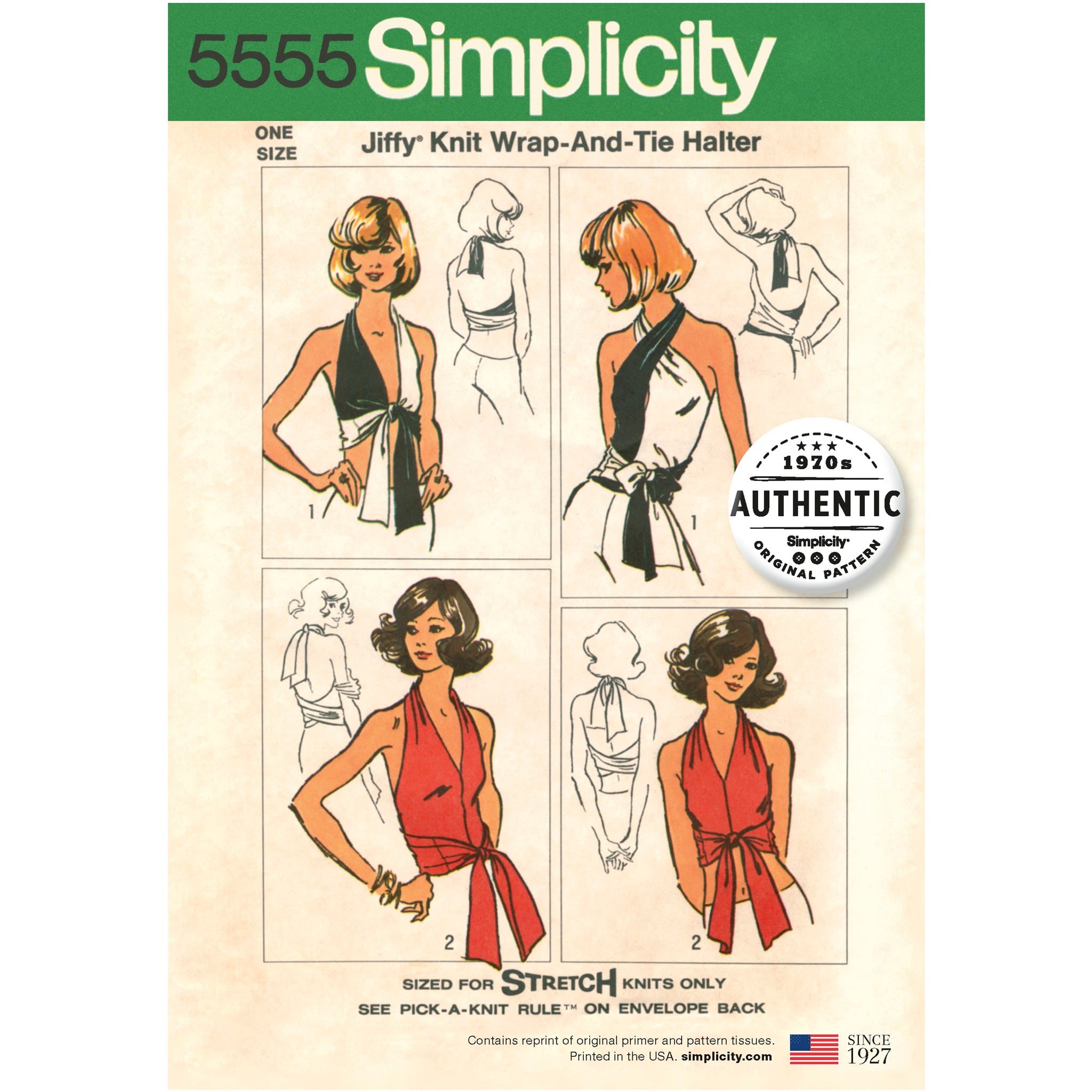 Simplicity Misses' Vintage 1950's Bra Tops 1426 pattern review by