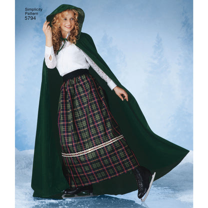 Simplicity Pattern 5794 Women's Costumes