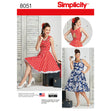 Simplicity Pattern 8051 Women's and Plus Size Dresses