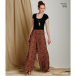 Simplicity Pattern 8134  Women's Easy-to-Sew Trousers and Shorts