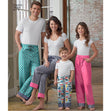 Simplicity Pattern 8179 Child, Teen and Adult Lounge Pant