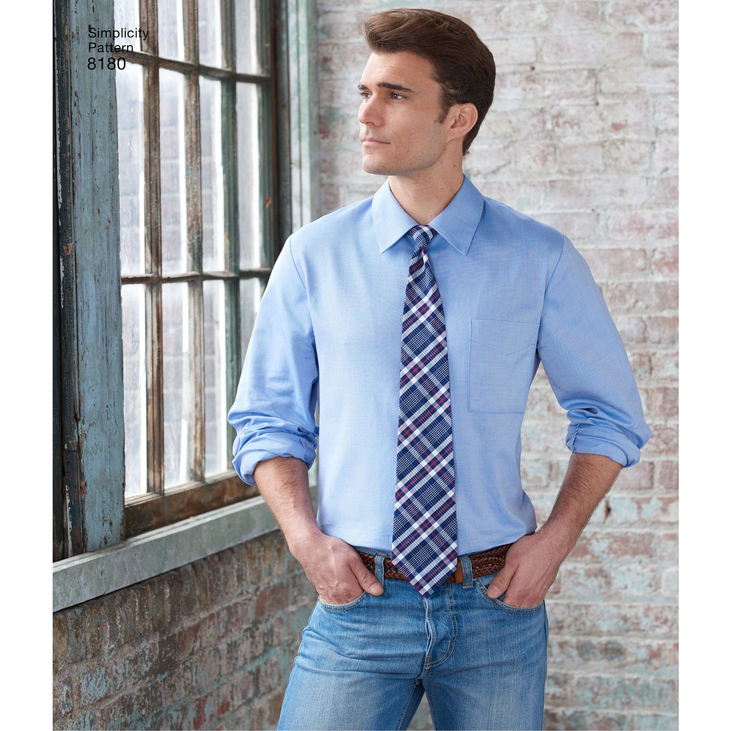 Simplicity Pattern 8180 Boys' and Men's Shirt, Boxer Shorts and Tie