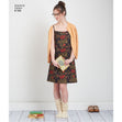 Simplicity Pattern 8186  Women's Dottie Angel Frock: Wrap & Slip Dress