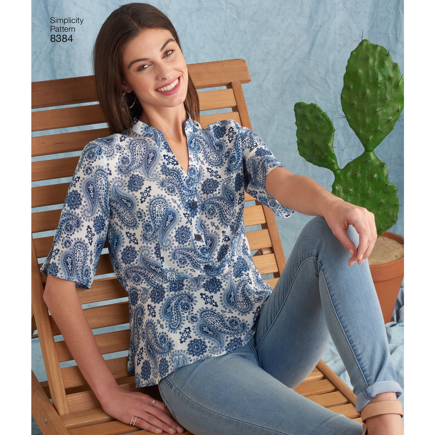 Simplicity Pattern 8384 Women’s Dress with Length Variations and Top