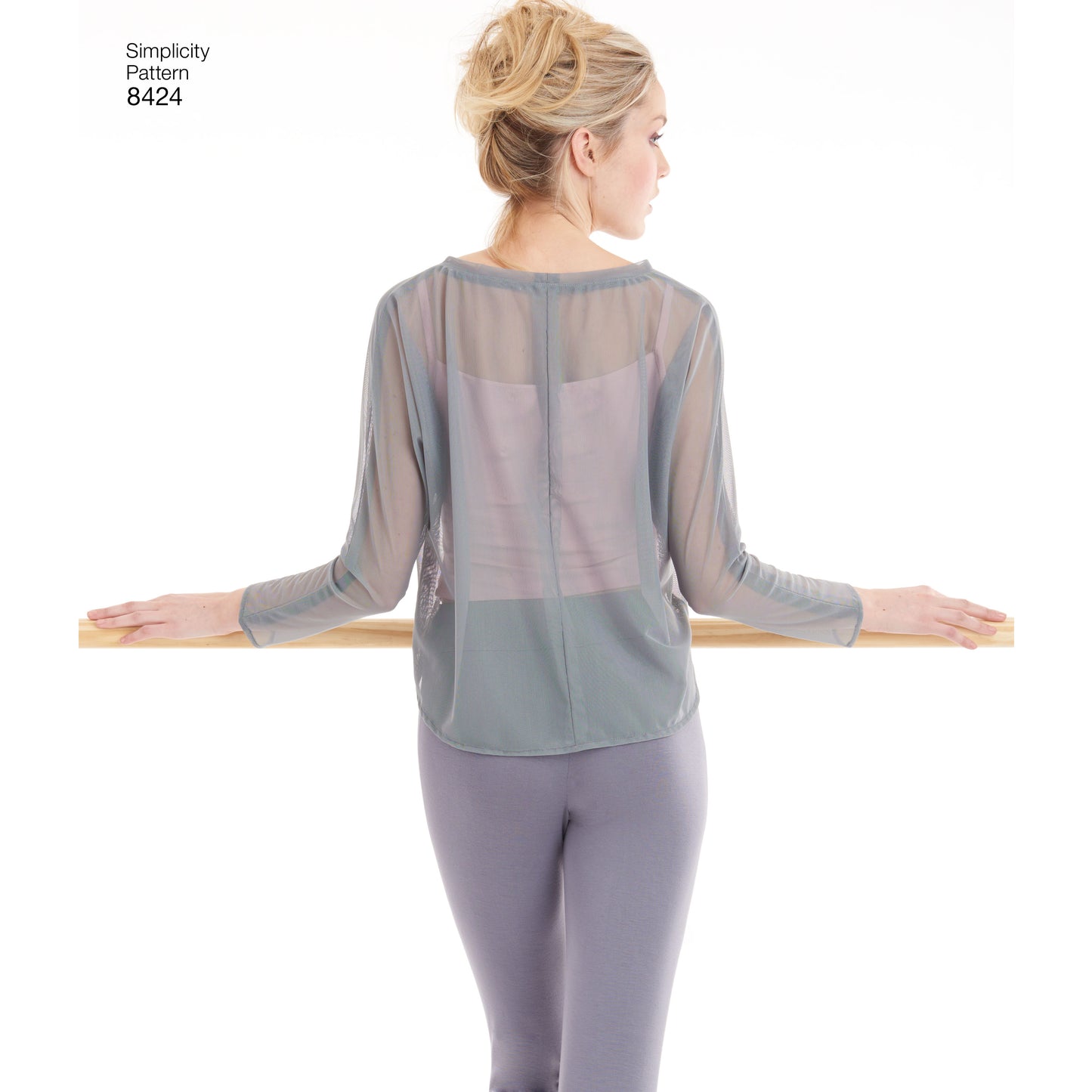 Simplicity Pattern 8424 Women's Knit Leggings in Two Lengths and Three Top Options