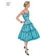 Simplicity Pattern 8456 Women’s Vintage Petticoat and Slip
