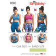 Simplicity Pattern 8560 Women’s' Knit Sports Bras