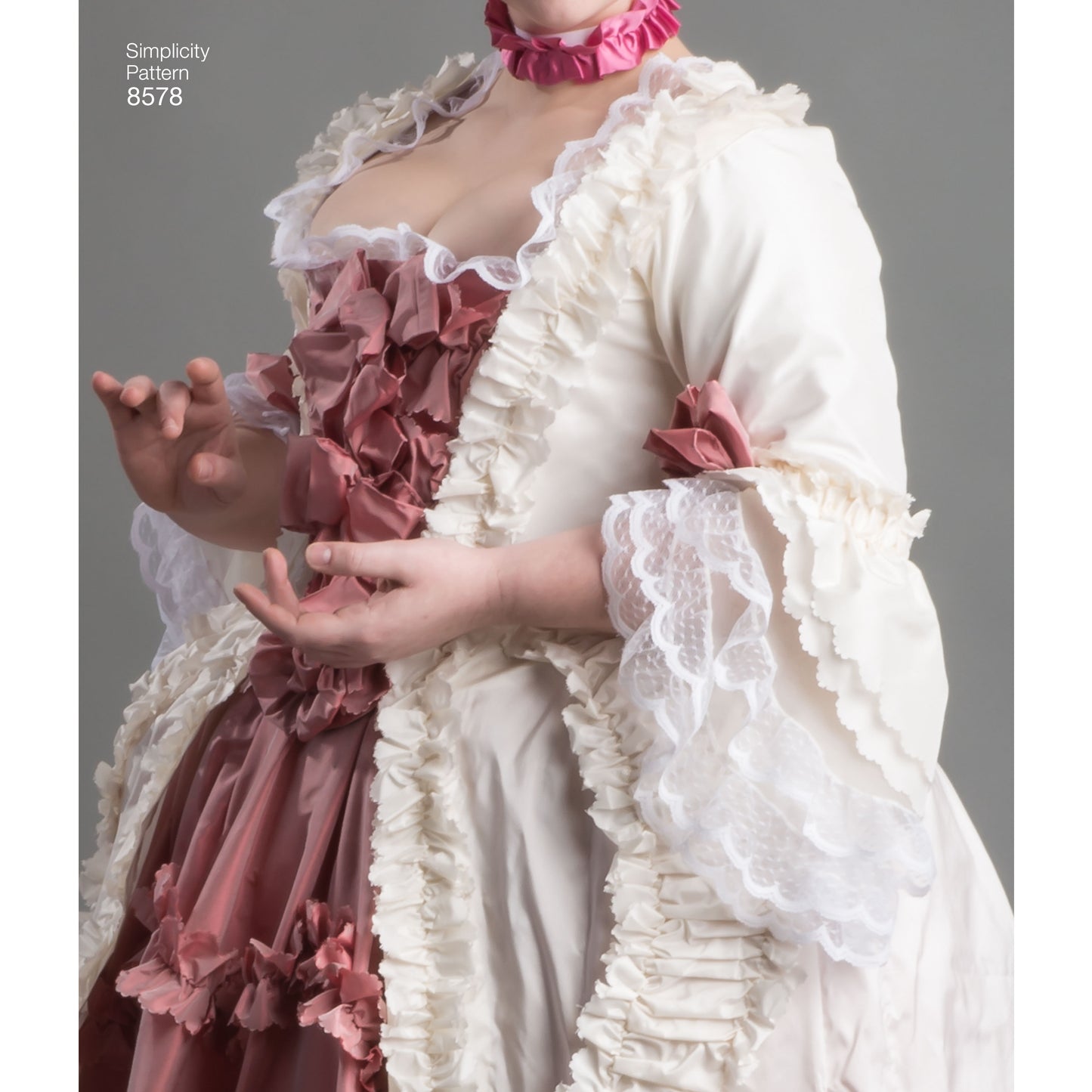 Simplicity Pattern 8578  Women’s' 18th Century Gown