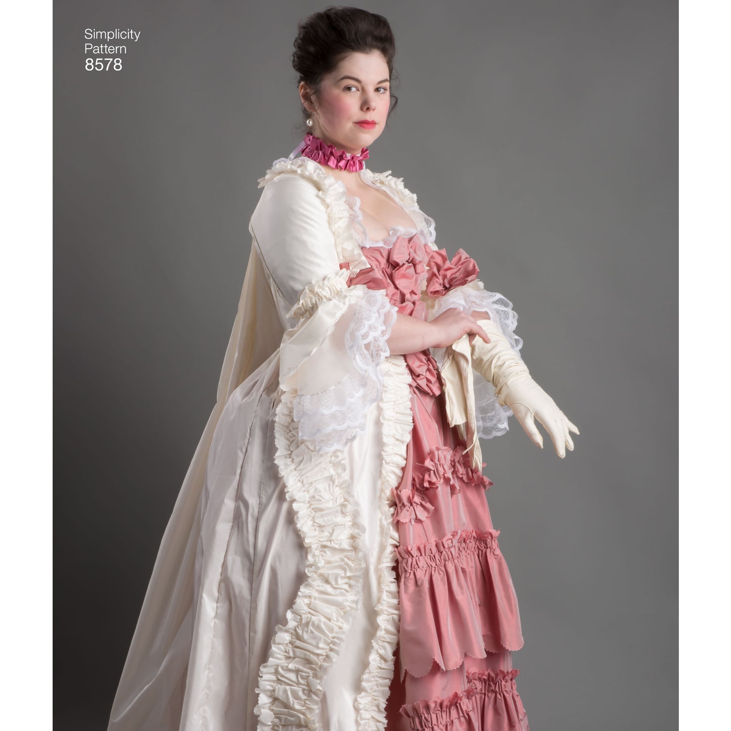 Simplicity Pattern 8578  Women’s' 18th Century Gown