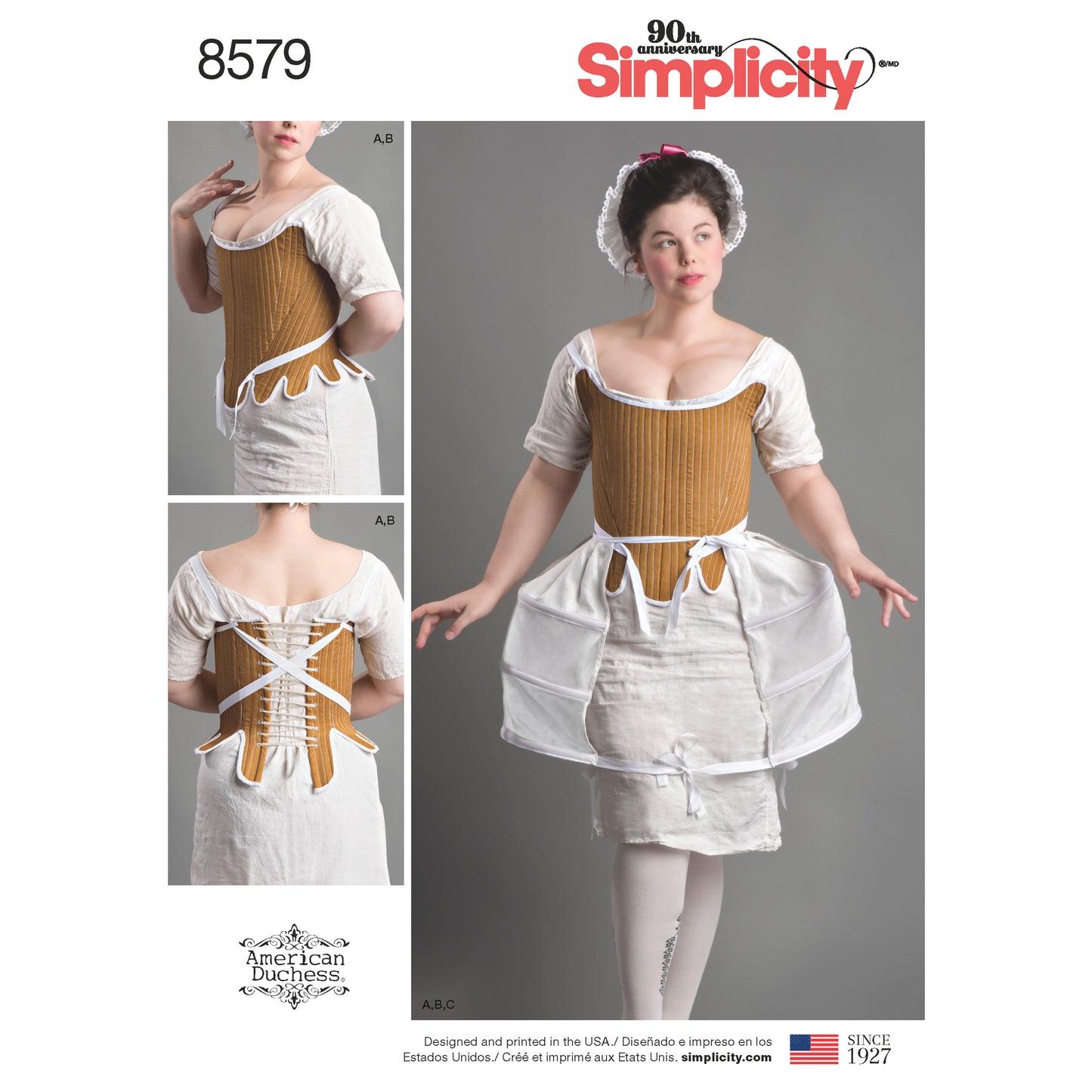 Simplicity Pattern 8579 Women’s' 18th Century Costume