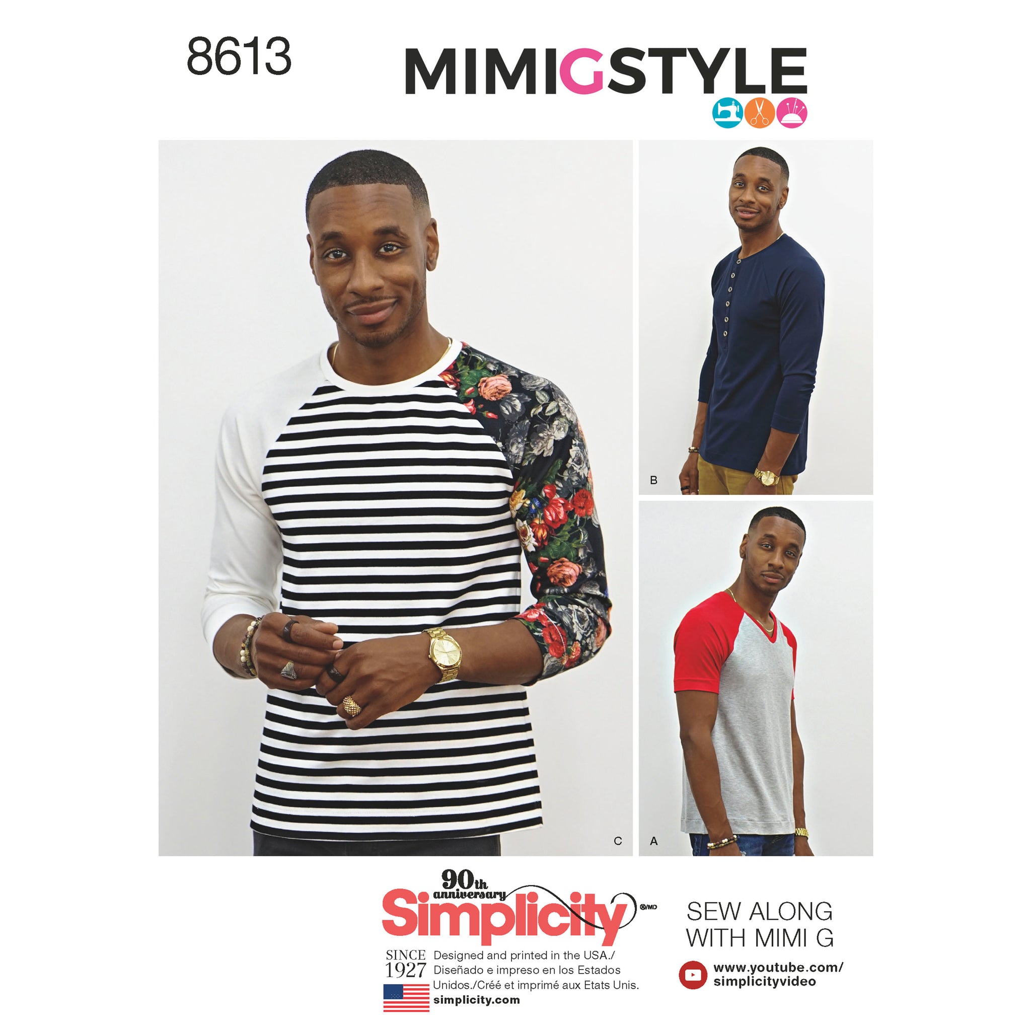 Mimi G Style Mens Lined Blazer Simplicity Sewing Pattern 8962