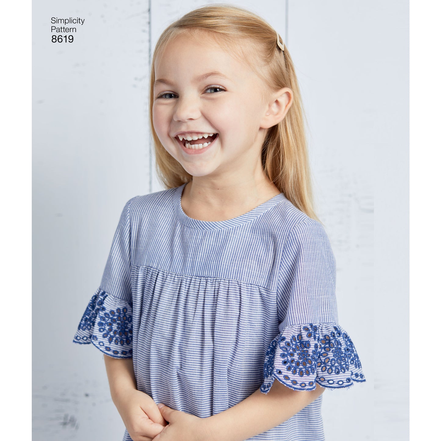 Simplicity Pattern 8619 Child's Easy to Sew Dresses