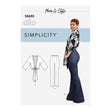 Simplicity Pattern 8655 Misses High-Waisted Pants and Tie Top by Mimi G Style