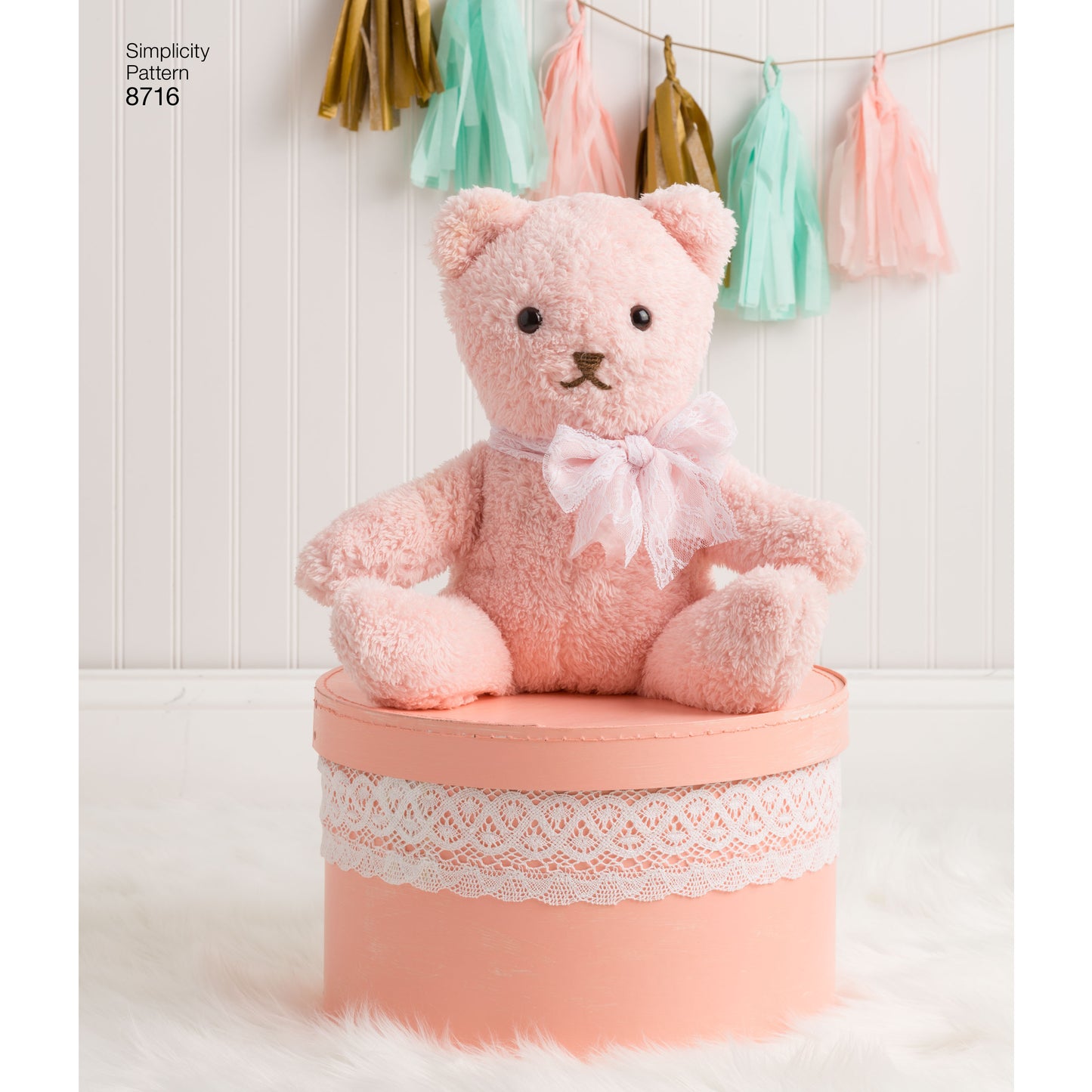 Simplicity Pattern 8716 Stuffed Animals