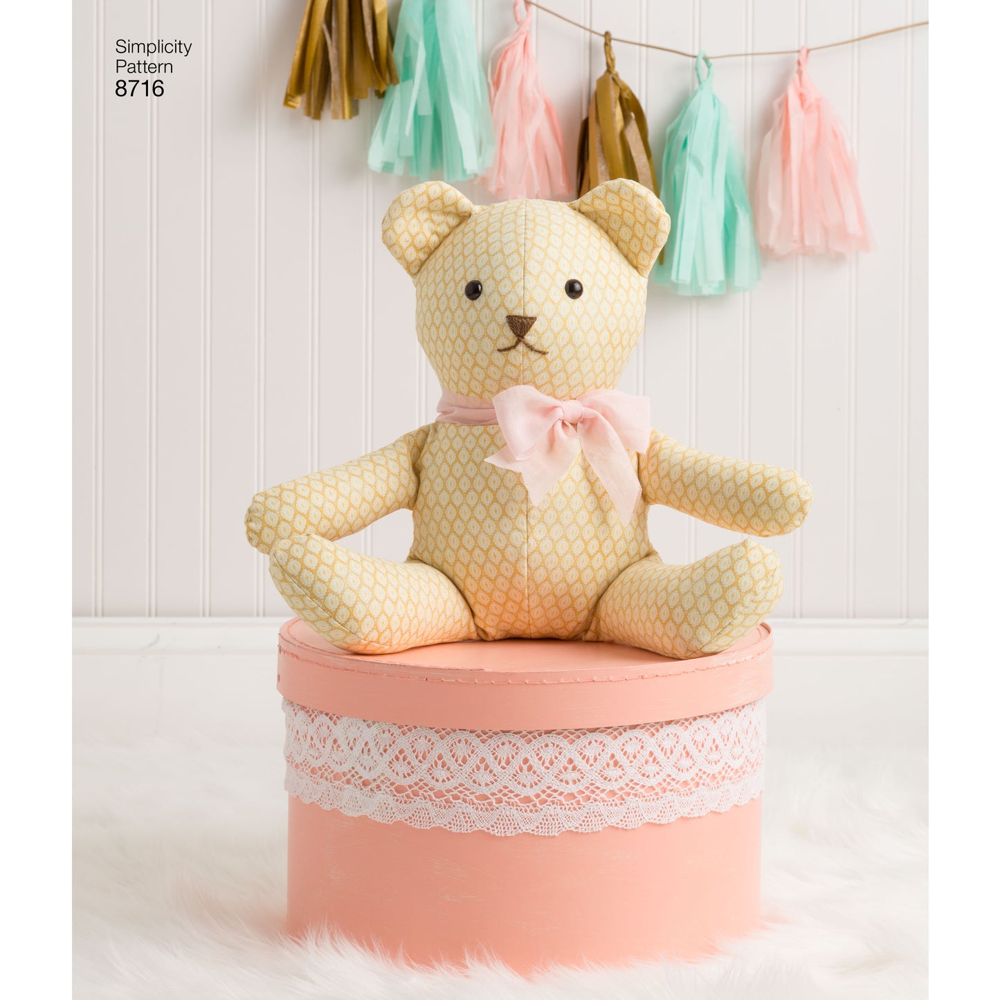 Simplicity Pattern 8716 Stuffed Animals