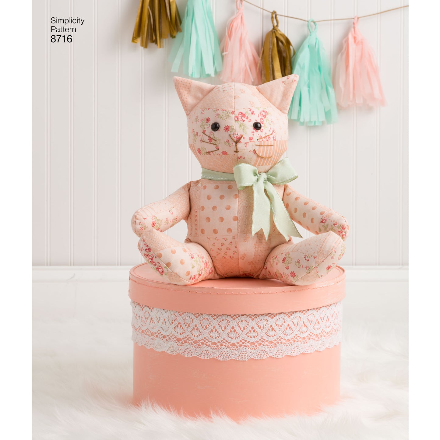 Simplicity Pattern 8716 Stuffed Animals
