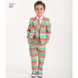 Simplicity Pattern 8764 Boys' Suit and Ties
