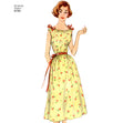 Simplicity Pattern 8799 Misses' Vintage Nightgowns
