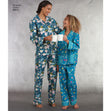 Simplicity Pattern 8803 Girls  and Misses Set of Lounge Pants and Shirt