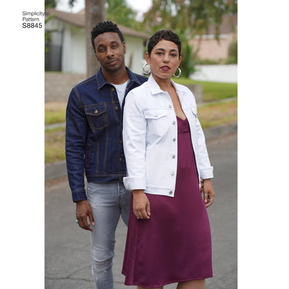 Simplicity Pattern 8845 Mimi G Jean Jacket