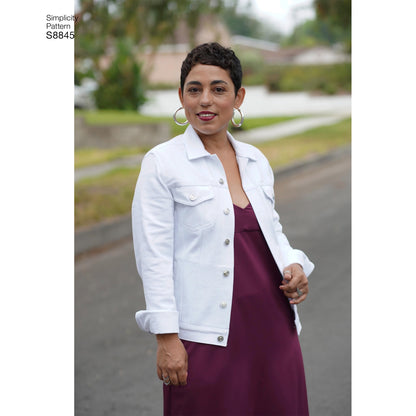 Simplicity Pattern 8845 Mimi G Jean Jacket