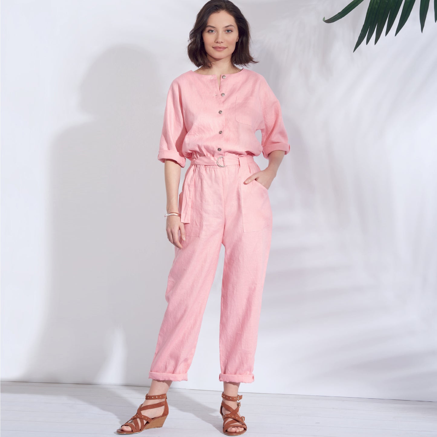 Simplicity Pattern 8907 Misses' Jumpsuit, Romper, Dresses & Belt