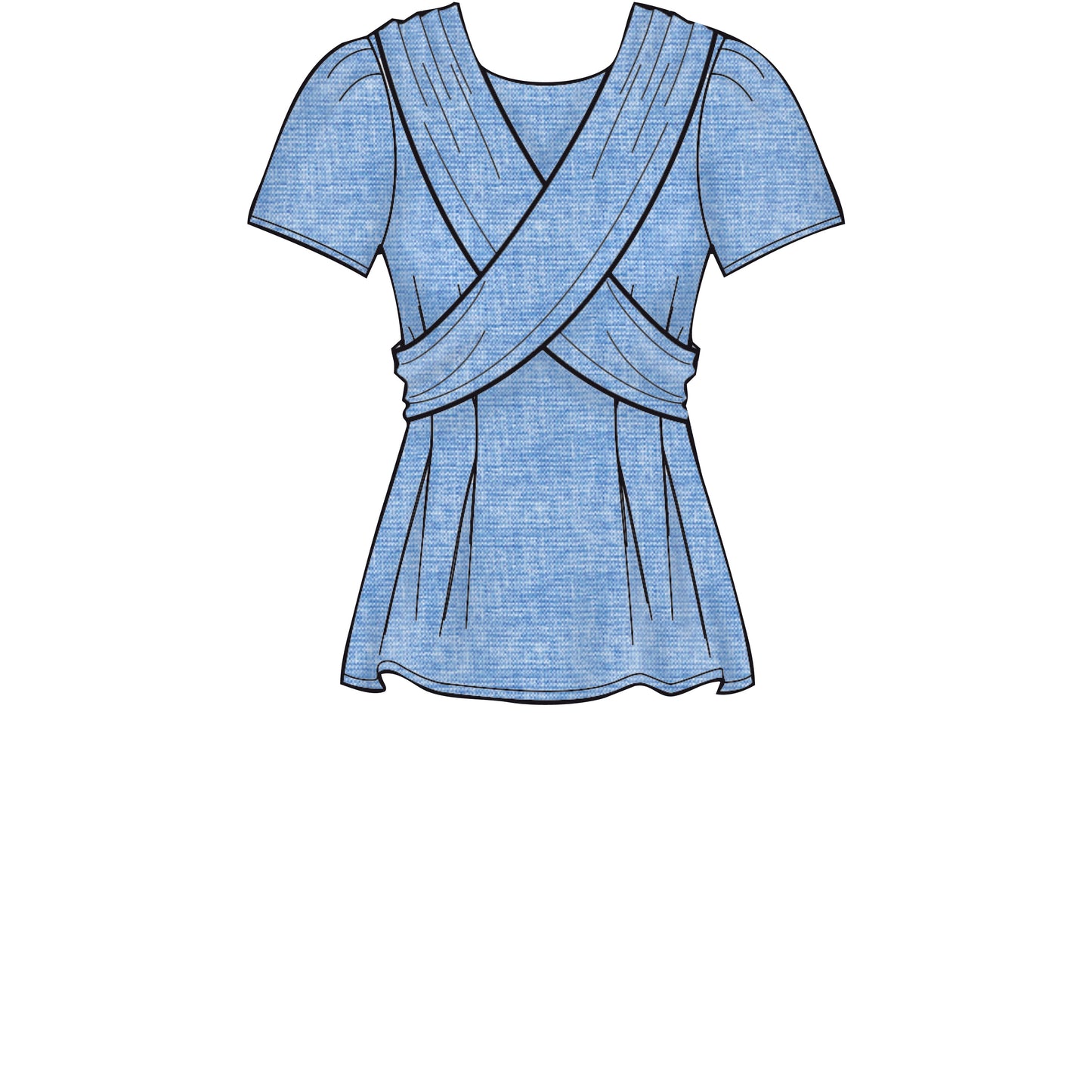 Simplicity Pattern 8921 Misses' Tops