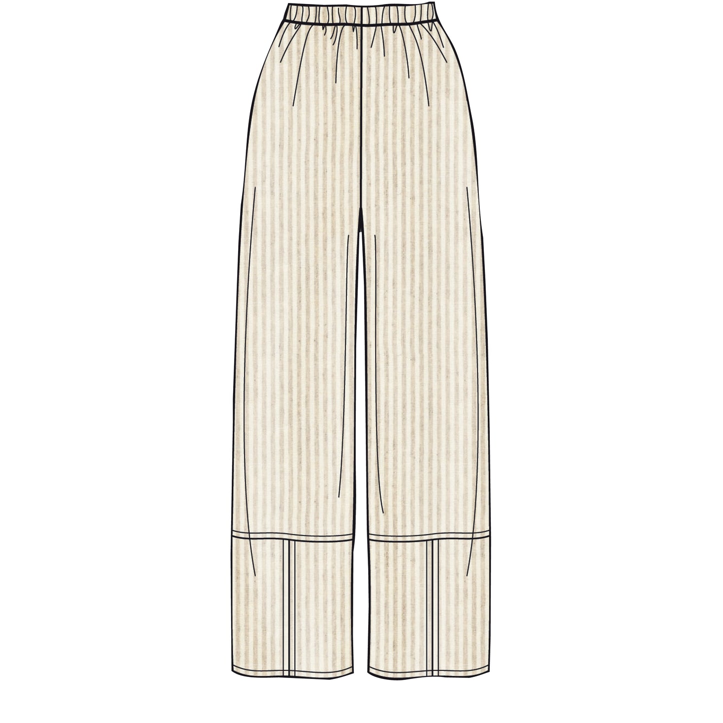 Simplicity Pattern 8922 Misses' Pull-On Pants