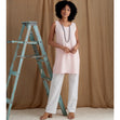 Simplicity Pattern 8924 Misses' Jacket, Top, Tunic & Pull-on Pants