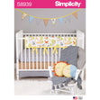 Simplicity Pattern 8939 Nursery Decor