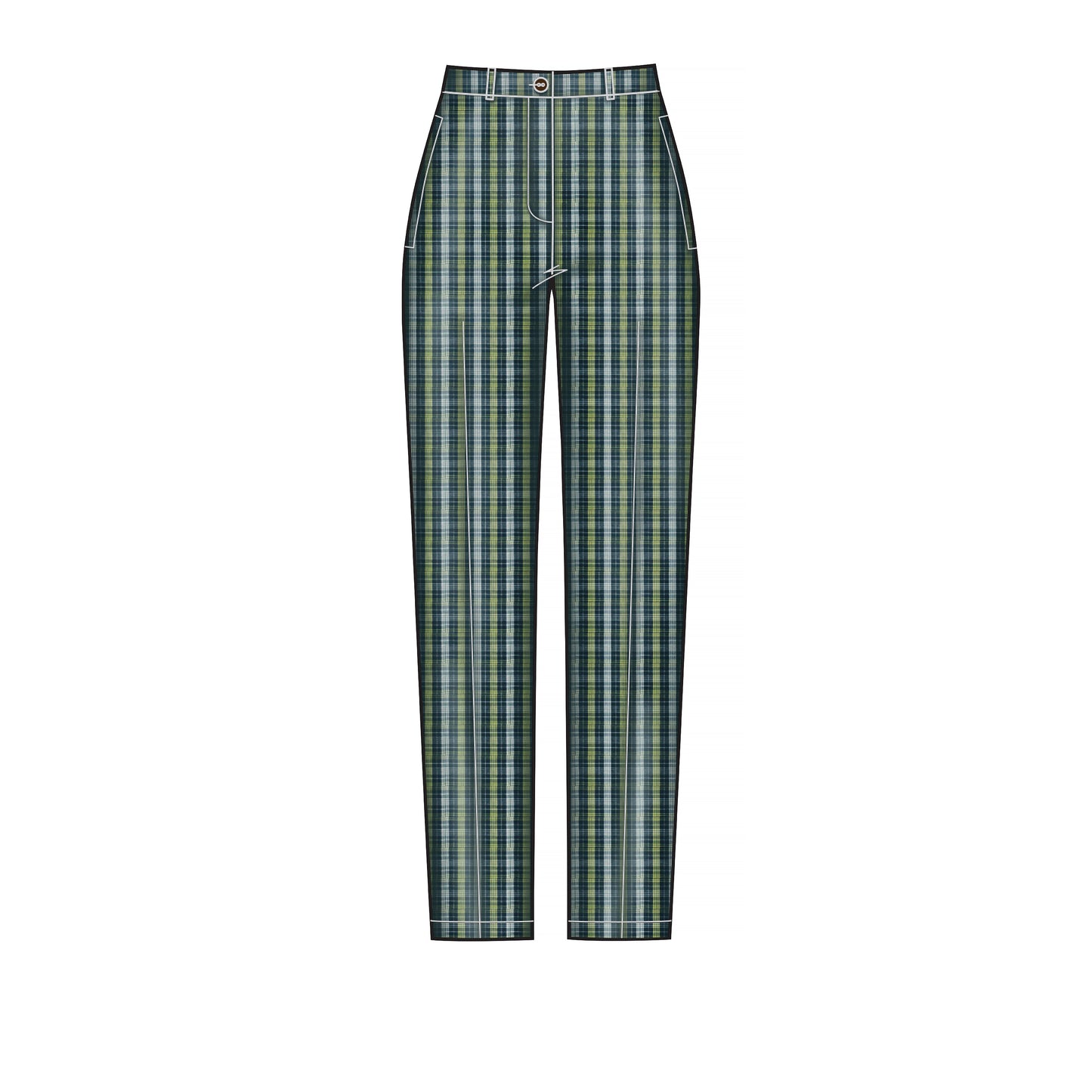 Simplicity Pattern 8957 Misses' Slim Leg Pant with Variations