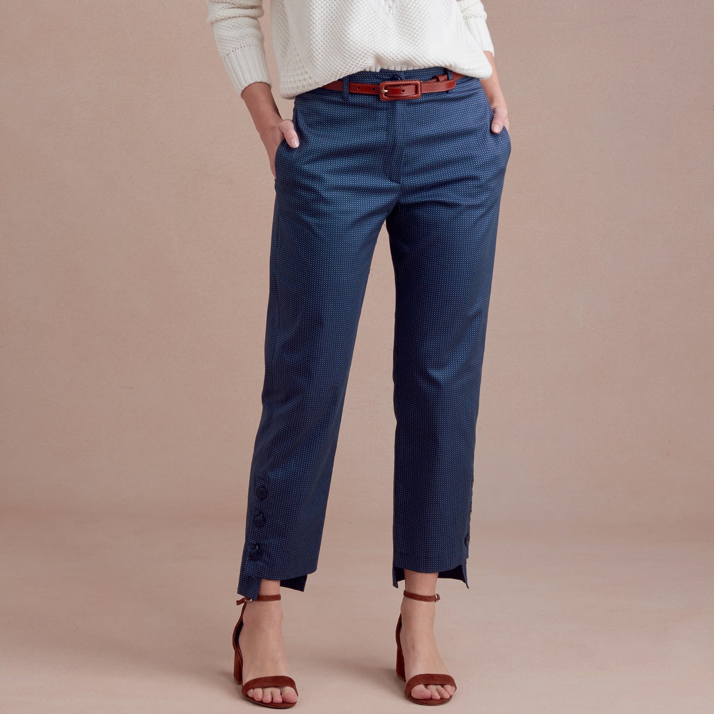 Simplicity Pattern 8957 Misses' Slim Leg Pant with Variations