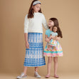 Simplicity Pattern 8961 Children's, Girls', and Dolls' Skirts
